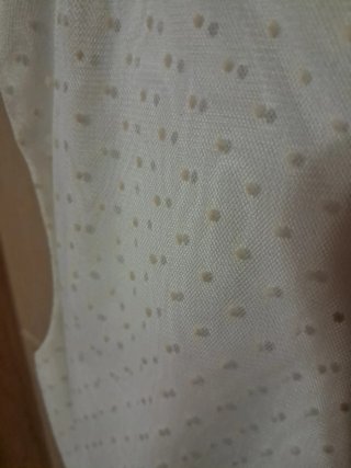 Vestido de ceremonia blanco talla 16