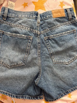 Pantalón corto vaquero azul