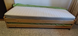 Cama apilable Ikea Pino 2x 80x200