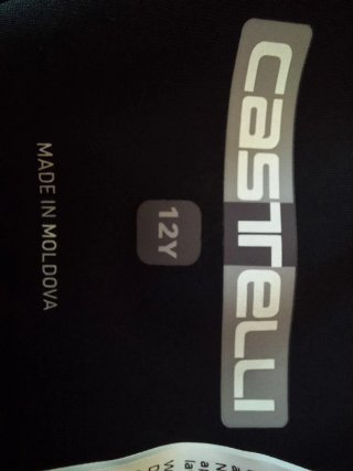 Culotte ciclismo Castelli Talla 12