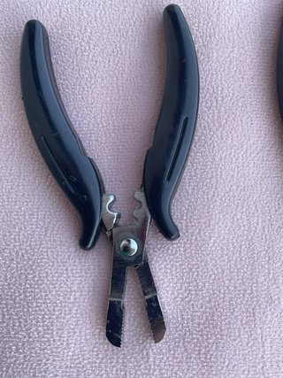 Pinze per capelli fissaggio in cheratina extension