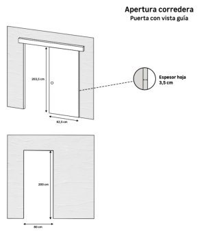 5 puertas correderas Line Plus Lisboa
