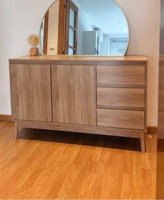 Mueble de entrada madera