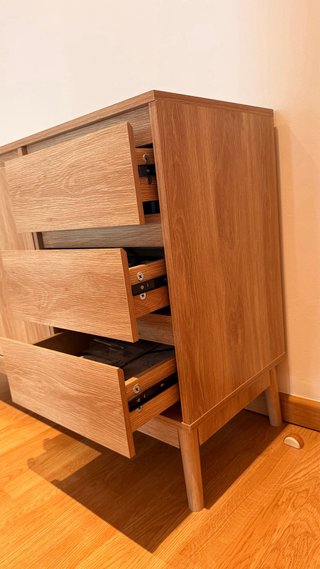 Mueble de entrada madera