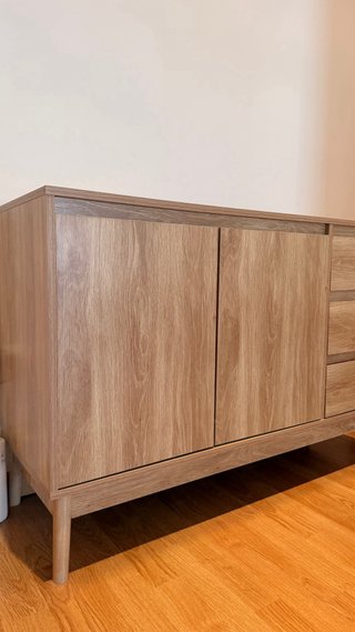Mueble de entrada madera