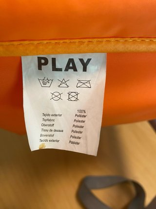 Silla PLAY Dire naranja para bebés