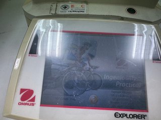 Balanza Analítica Ohaus Explorer