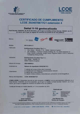 Baliza V16 SOS ROAD CONNECTED