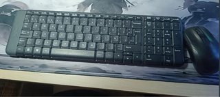 Teclado y Ratón Inalámbrico Logitech Negro