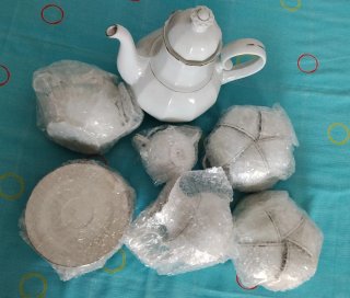 Juego de café Santa Clara porcelana