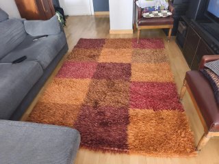 Alfombra recién lavada