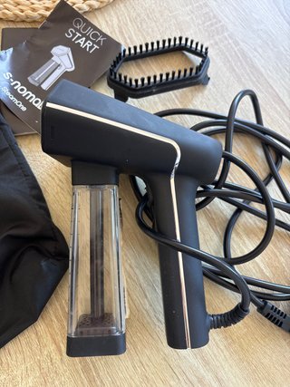 Plancha Vapor SteamOne S-Nomad Negra