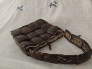 Bolso artesano de coco...marca no tiene