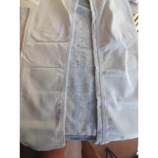 Pantalón Blanco Mango Talla 38