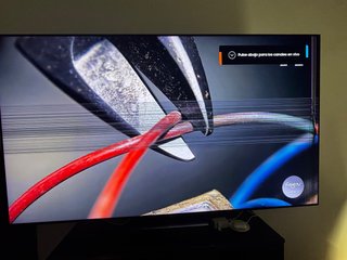 Samsung QE65Q95T 65 TV - Pantalla Rota con caja