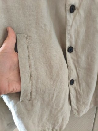 Americana Lino Zara Beige