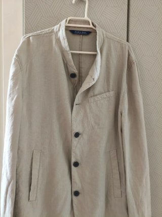 Americana Lino Zara Beige