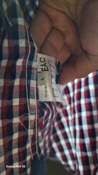 Camicia Guess a quadri uomo