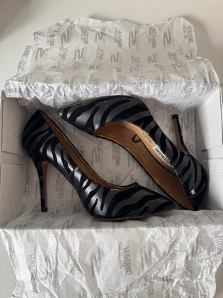 Zapatos tacón Mariamare Negros Talla 39 Mujer