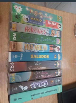 10 Películas Infantiles VHS