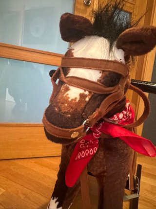 Caballito balancín infantil