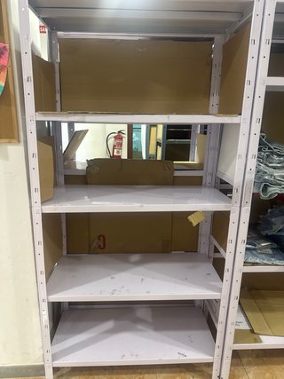 Estantería metálica de 5 baldas