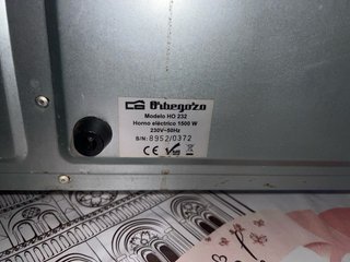 Horno Eléctrico Orbegozo HO 232