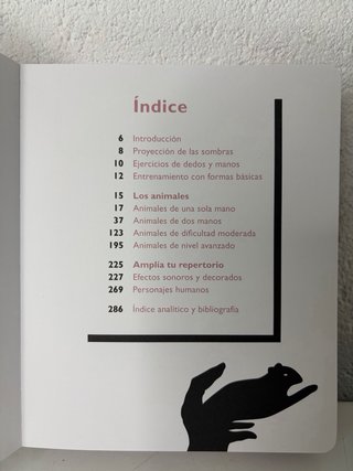 Libro para aprender a crear sombras