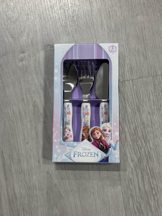 Cubiertos Disney Frozen 3 Piezas