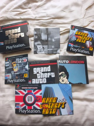 GTA Grand Theft Auto PS1 PAL Esp Ed Coleccionista