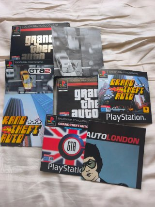 GTA Grand Theft Auto PS1 PAL Esp Ed Coleccionista