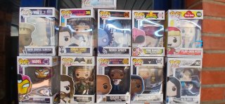 Lote Funko Pop, 32 figuras, Nuevos.