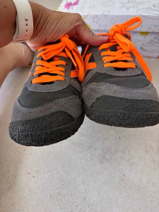 Zapatillas Munich Talla 37 Gris Naranja