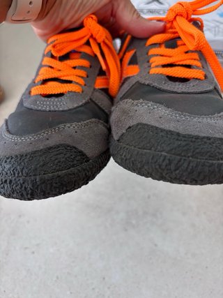Zapatillas Munich Talla 37 Gris Naranja