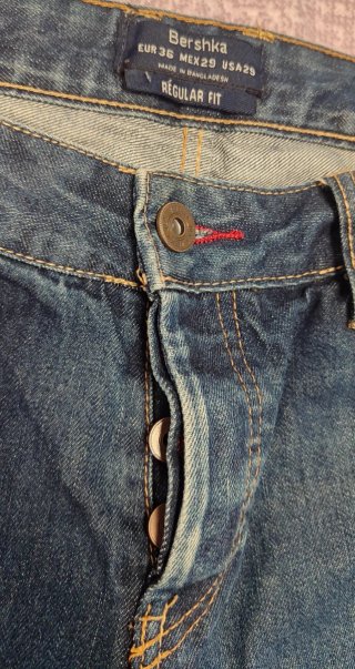 Bershka Pantalones cortos vaqueros talla S