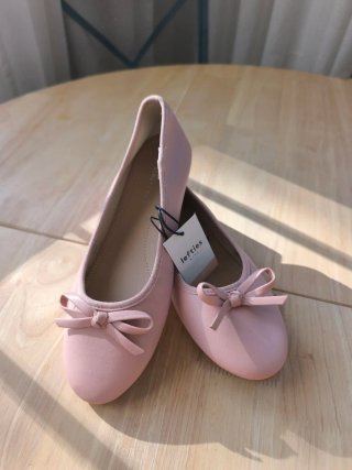 Manoletinas niña Lefties rosa talla 37 nuevas