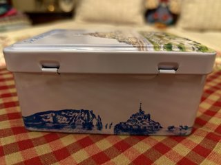 Caja metálica Le Mont Saint Michel