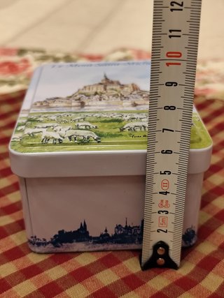 Caja metálica Le Mont Saint Michel