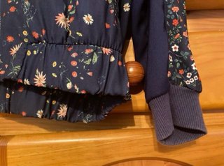 Chaqueta Bomber fina Stradivarius azul Talla M
