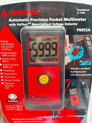 Amprobe PM55A Multímetro Digital Automático