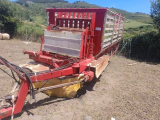 Autocargador hierba siega y recoge