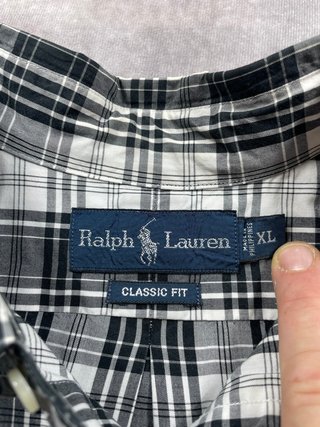 Camicia Ralph Lauren Quadri Uomo XL