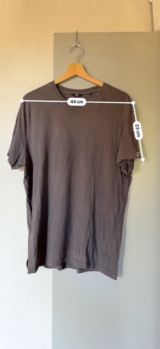 T-shirt C&A grigia cotone uomo L