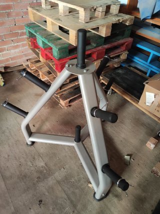 Soporte para discos de gimnasio