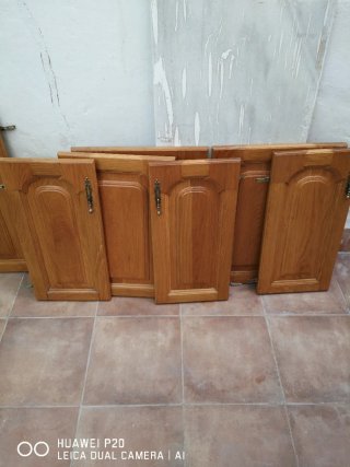 Puertas de madera roble