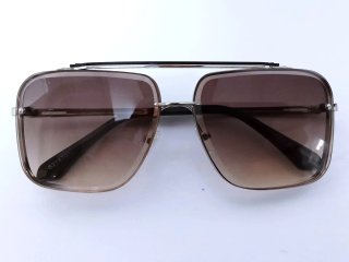Gafas de sol Studio F marrones y plateadas