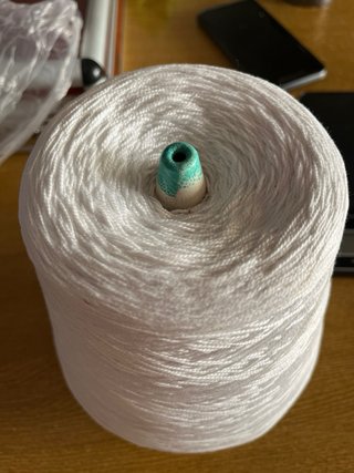 Hilo Algodón Perlé Nº 5 Blanco 900gr