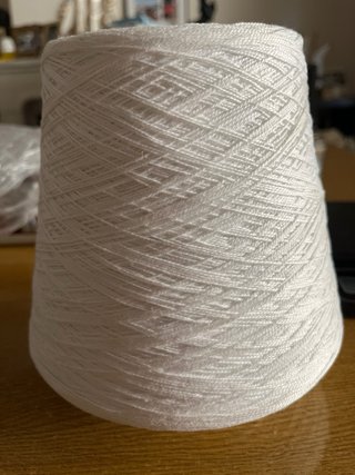 Hilo Algodón Perlé Nº 5 Blanco 900gr
