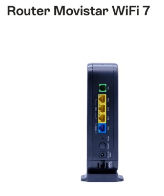 Router WiFi 7 Movistar O2