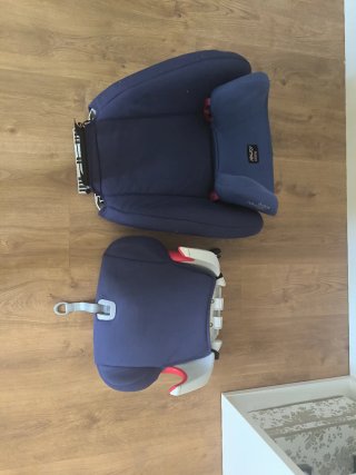 Silla coche Britax Römer azul
